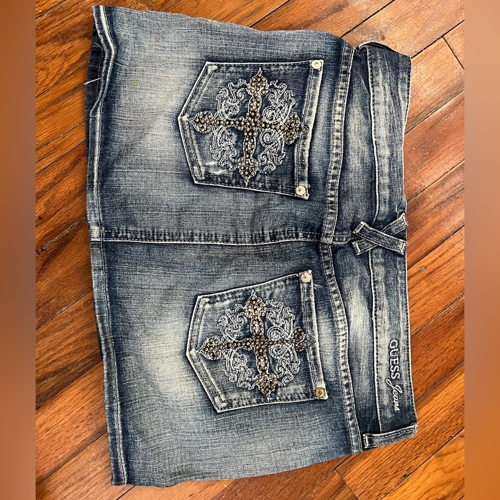 Guess Jean Mini Skirt